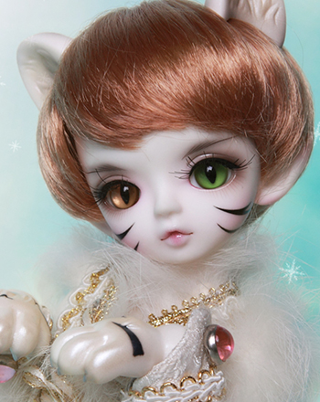 龙魂人形社 上古传说 幼白虎·西方铘 6分娃 现代BJD娃娃