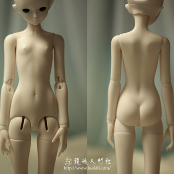 『42.5cmS胸一段女体』(B-G42-02)【龙魂】中国原创 BJD