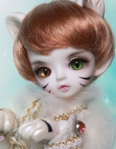 龙魂人形社 上古传说 幼白虎·西方铘 6分娃 现代BJD娃娃