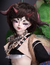 龙魂人形社 上古传说 念童<黑化状态> 4分男娃 古风BJD娃娃