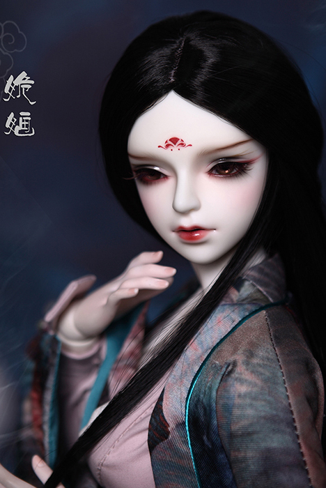 龙魂人形社 异闻卷轴 姽婳 3分大女 古风BJD娃娃