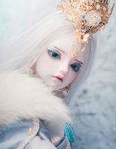 龙魂人形社 上古传说 西方白虎·神洛人版 3分大女 古风BJD娃娃