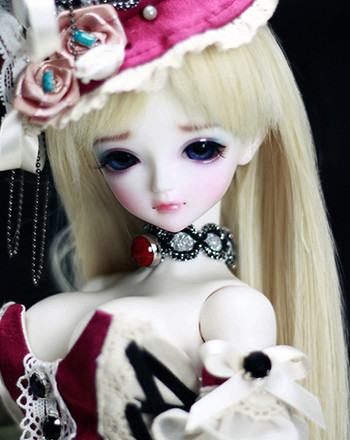 龙魂人形社 限定  冬·莹莹 4分女 现代风BJD娃娃