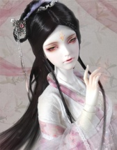 龙魂人形社 异闻卷轴 杜鹃花仙·杉椤 3分大女 古风BJD娃娃