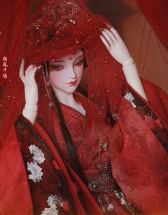 龙魂人形社 异闻卷轴 芷丁花嫁·朝凤千仪 3分大女 古风BJD娃娃