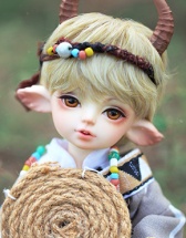 龙魂人形社 上古传说 小夔牛·阿蛮 6分娃 古风BJD娃娃