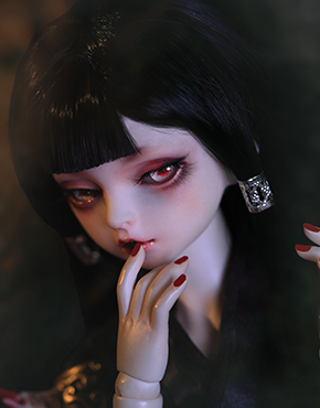 龙魂人形社 异闻卷轴《镜生》-镜 4分女娃 古风BJD娃娃