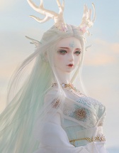 龙魂人形社 上古传说 上古神兽·龙女 3分大女 古风BJD娃娃