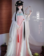 BJD大女汉服《寄花辞》齐胸襦裙月西 69GC-0025