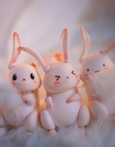 龙魂人形社  萌宠-月兔 BJD小宠 BJD娃娃