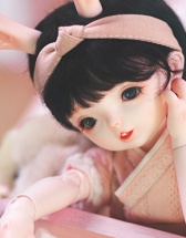 龙魂人形社 通贩 小兔-可可 6分娃 现代BJD娃娃