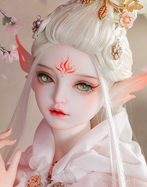 龙魂人形社 异闻卷轴 司花之神-兮若 3分大女 古风BJD娃娃