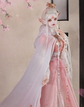 龙魂人形社69cm大女司花之神-兮若古装官服 69GC-0026 bjd/SD娃娃