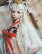 龙魂人形社 上古传说 九色鹿人版  3分...