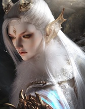 龙魂人形社 上古传说 五方神龙-白龙 叔 古风BJD娃娃