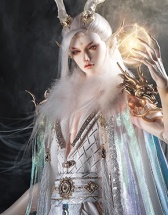 白龙同款三尖美人尖毛坯发，非造型发 三分假发WG3-1006