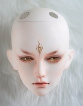 白龙面妆A（含耳朵、龙角）