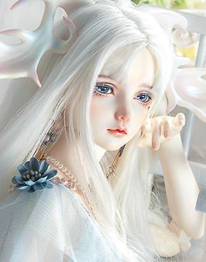 龙魂人形社 上古传说 九色鹿—Flowers(繁花) 3分娃女 古风 BJD娃娃