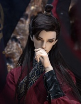 太阳·烛照 同款三尖美人尖毛坯发，非造型发 三分假发WG3-1016