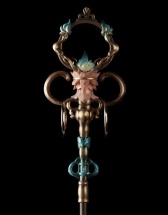 五方神龙·青龙配件加妆 青龙杖化妆