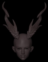 五方神龙·玄龙 素头展示