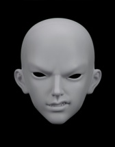 噬月天狗·玱玦 素头展示