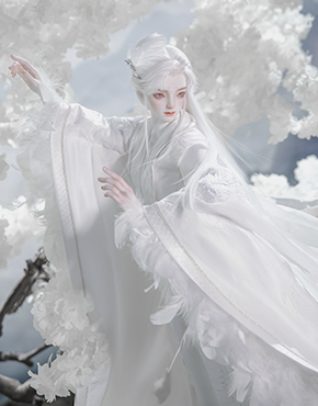 官服68BC-0033（含鞋子） 白鸦