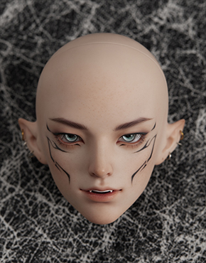 箕水豹 面妆A（含口腔配件）