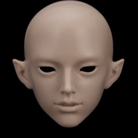 箕水豹 素头与口腔配件展示