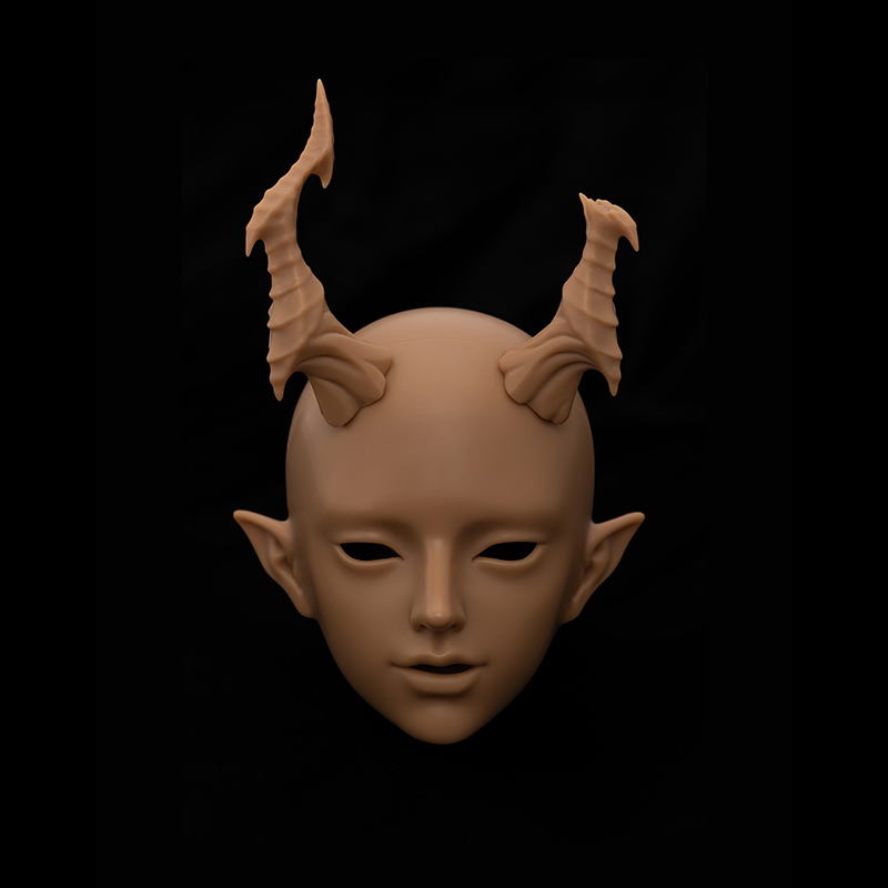 饕餮兽版 素头与战损兽角展示