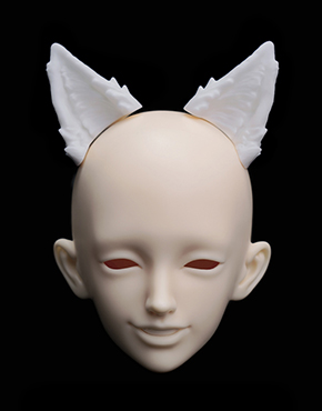 七星·贪狼 素头+口腔配件+狼耳展示