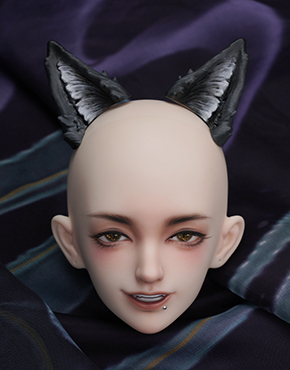 七星·贪狼 面妆A（含口腔与狼耳）