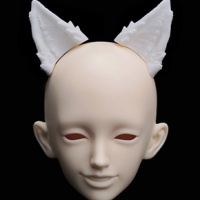 七星·贪狼 素头+口腔配件+狼耳展示