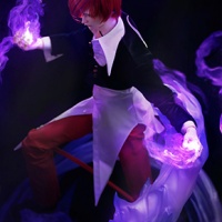 SNK×龙魂联动合作款八神庵bjd购买须...