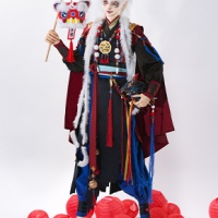 龙魂人形  年兽 官服73BC-0080...