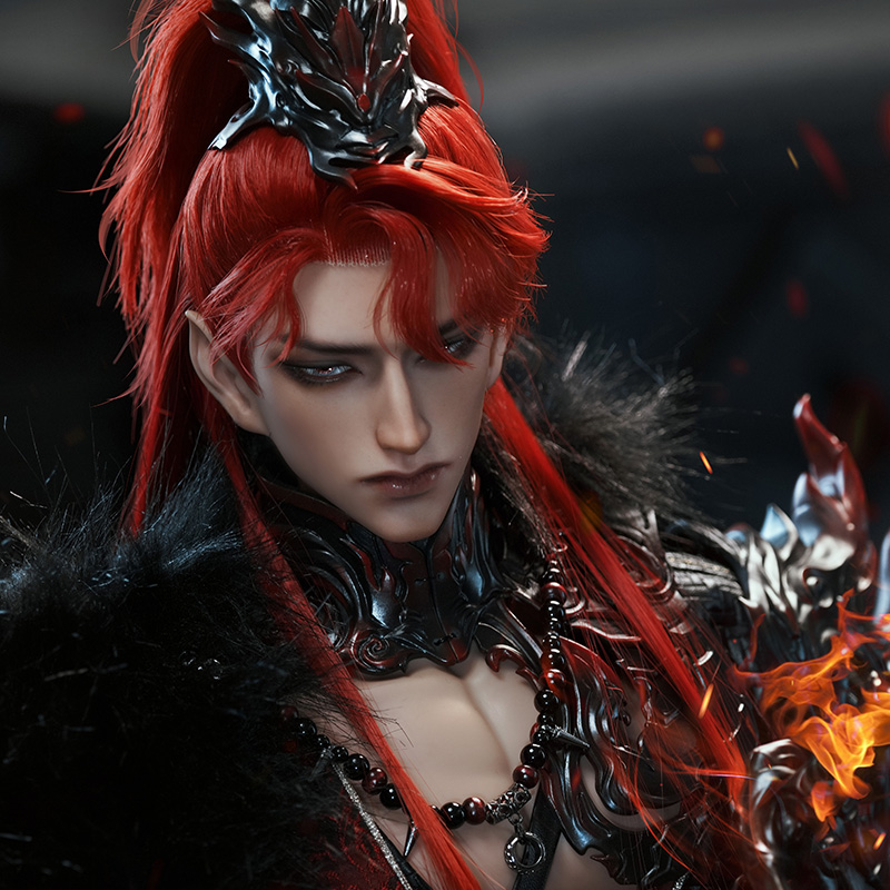 龙魂人形社 上古传说 炎帝 75壮叔原创bjd娃娃正版