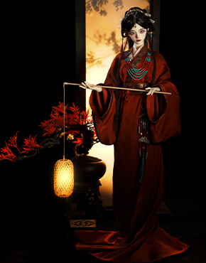 龙魂 莫邪战国袍官服70GC-0001 发簪 LHAP-0069 BJD娃衣77/75