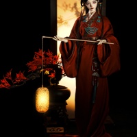 龙魂 莫邪战国袍官服70GC-0001 发簪 LHAP-0069 BJD娃衣77/75