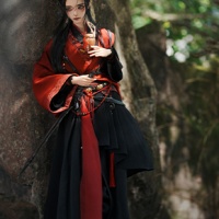 龙魂 莫邪侠客官服70GC-0002（70CM）BJD娃衣70大女娃娃77/75