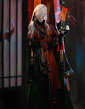 龙魂 百秽屠 官服77BC-0006（77CM） BJD娃衣 明信片